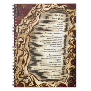 Cuaderno El último lugar tranquilo