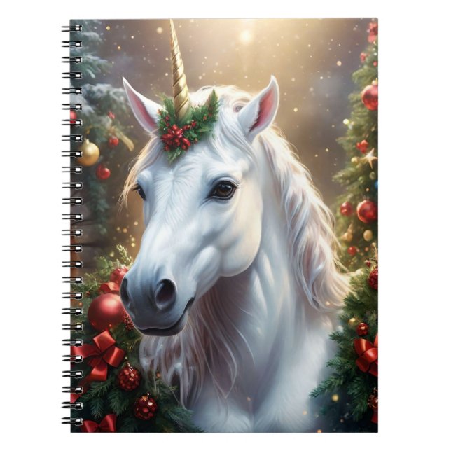 Cuaderno “El Unicornio de Noel” (Frente)