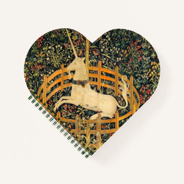 Cuaderno El unicornio en cautiverio (Anverso)