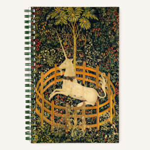 Cuaderno El unicornio en cautiverio