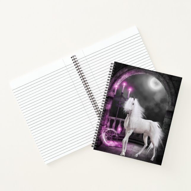 Cuaderno El unicornio encantado (Interior)