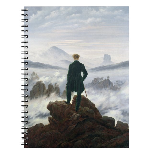 Cuaderno El vagabundo sobre el mar de la niebla (Frente)