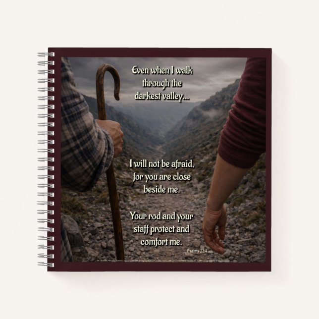 Cuaderno El valle más oscuro (Anverso)