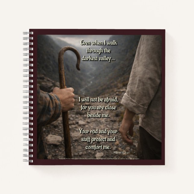 Cuaderno El valle más oscuro (Anverso)