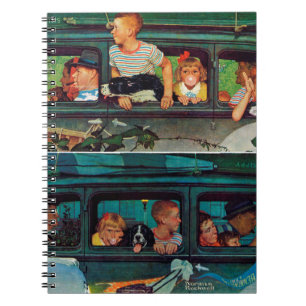 Cuaderno El venir y el ir de Norman Rockwell