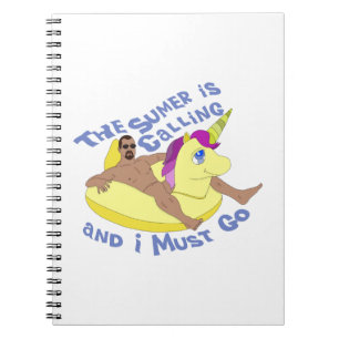 Cuaderno El verano llama y debo irme