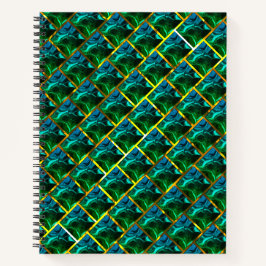 Cuaderno ¿El verde parece esmeralda, bajo ralladura de oro?