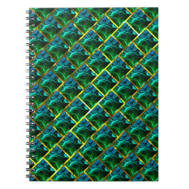 Cuaderno ¿El verde parece esmeralda, bajo ralladura de oro?