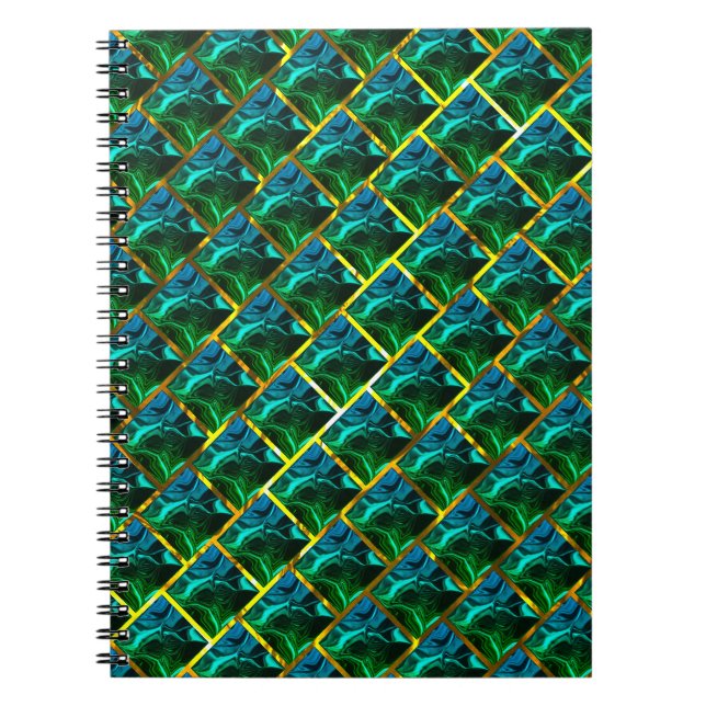 Cuaderno ¿El verde parece esmeralda, bajo ralladura de oro? (Frente)