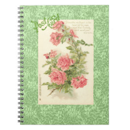 Cuaderno El verde rosado de los rosas de Catherine Klein