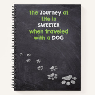 Cuaderno El viaje de la vida con un perro