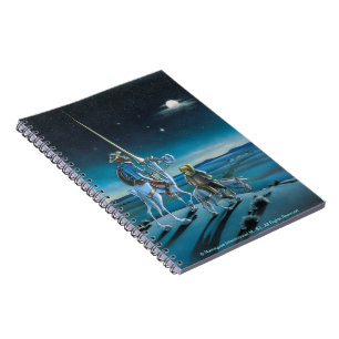 Cuaderno El viaje - dibujo animado del Don Quijote -