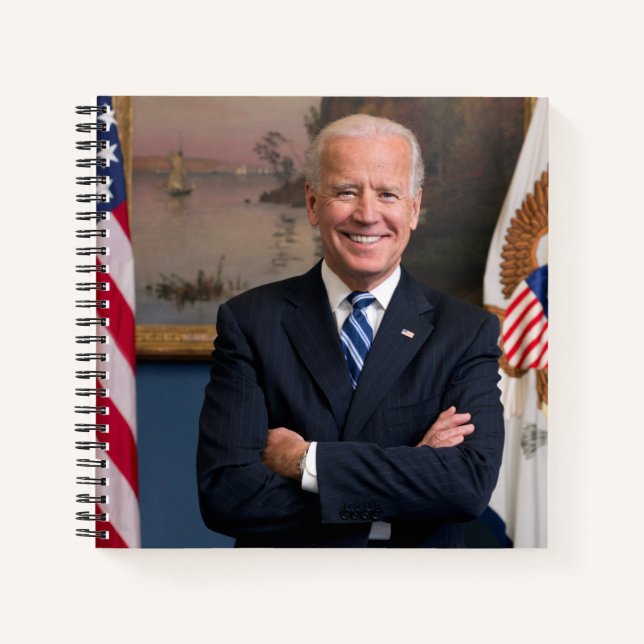Cuaderno El vicepresidente Joe Biden de la presidencia de O (Anverso)