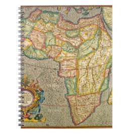 Cuaderno El viejo mundo antiguo Gerardus Mapa de Mercadores