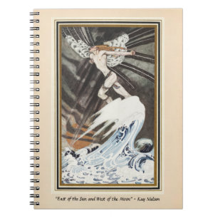 Cuaderno El viento del norte atraviesa el mar Kay Nielsen