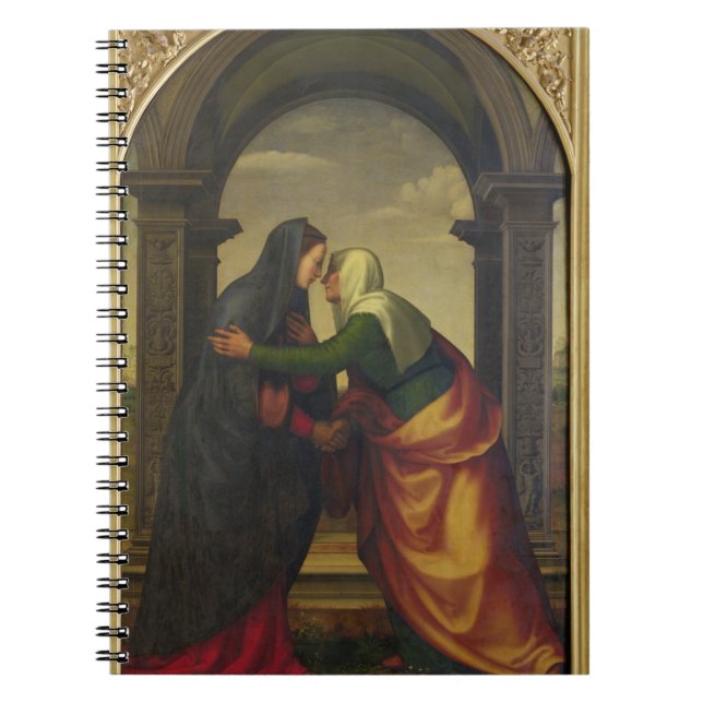 Cuaderno El Visitation de St. Elizabeth al Virgen María (Frente)