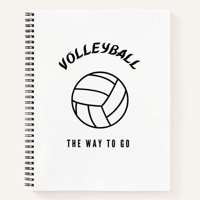 Cuaderno El voleibol, el camino a seguir (Anverso)