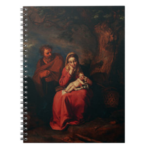 Cuaderno El vuelo a Egipto por Abraham Bloemaert 