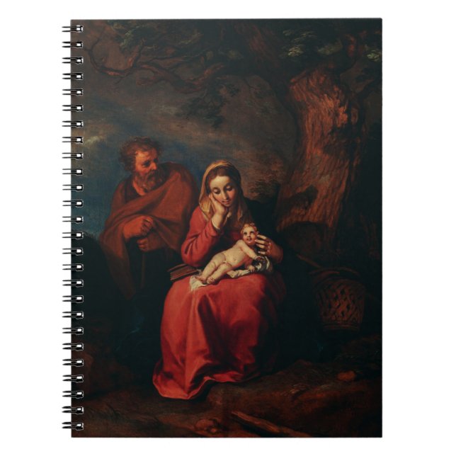 Cuaderno El vuelo a Egipto por Abraham Bloemaert  (Frente)