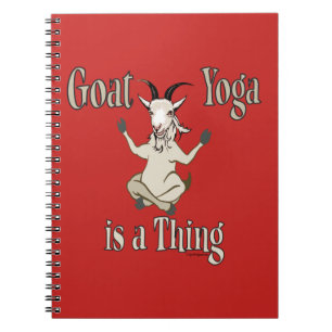 Cuaderno El yoga de cabra es algo GetYerGoat™