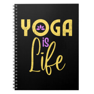 Cuaderno El Yoga Es La Mediación Del Yoga De La Vida