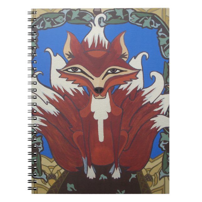 Cuaderno El zorro con nueve colas (Frente)