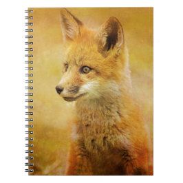 Cuaderno El zorro en la madera