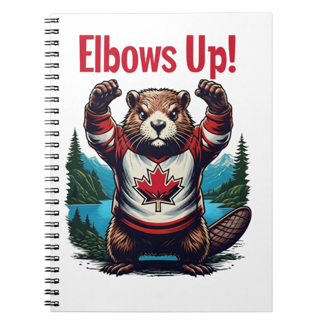 Cuaderno Elbows Up Canada (Frente)