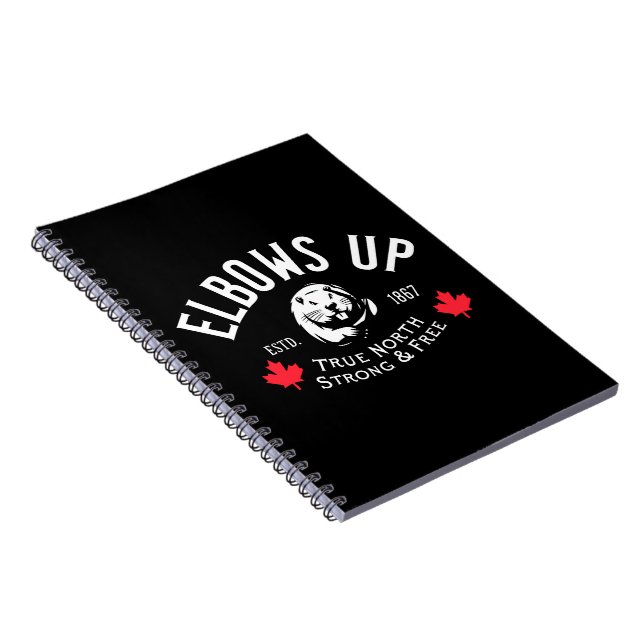 Cuaderno Elbows Up! Photo Notebook (Lado Derecho)