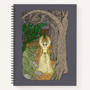 Cuaderno Eldritch Mistress (Fairy Lady in Woods)