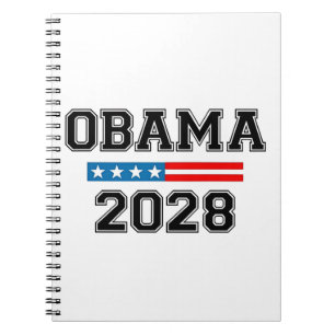 Cuaderno Elección por la Democracia 2028 de Obama Estados U
