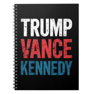 Cuaderno Elección Trump Vance Kennedy 2024