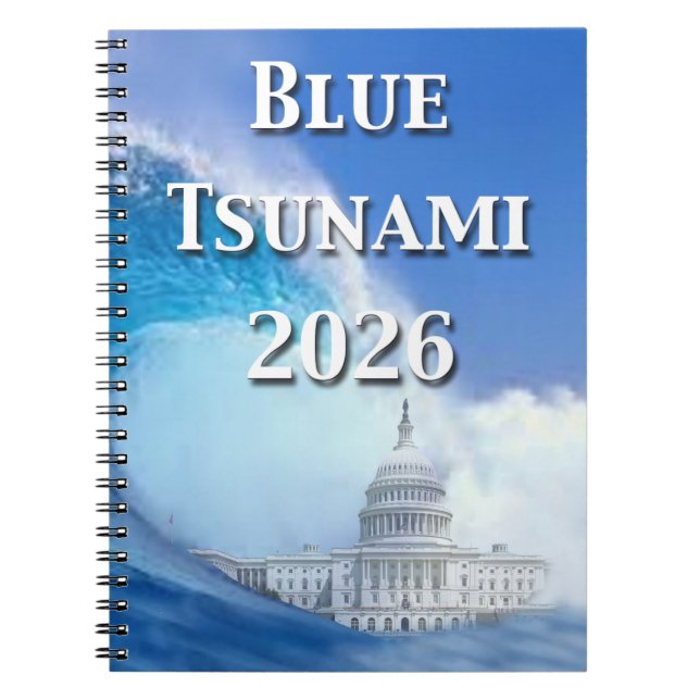 Cuaderno Elección Tsunami Azul 2026 (Frente)