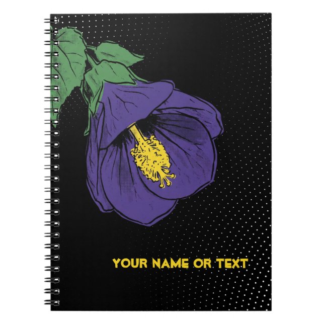 Cuaderno Electric Abutilon 'Violetta': La Impostora (Frente)