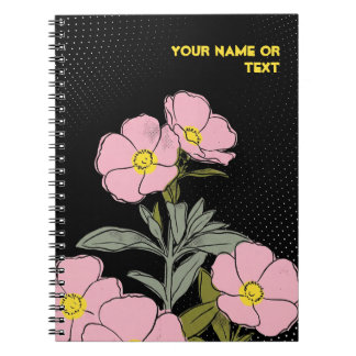 Cuaderno Electric Pink Rockrose: The Pop-Art Skanbergii