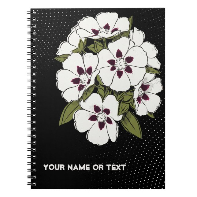 Cuaderno Electric Rockrose: The Pop-Art Cistus  (Frente)