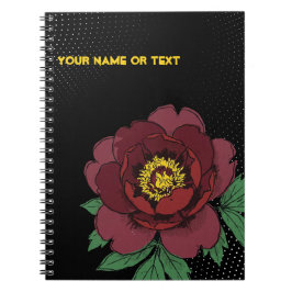 Cuaderno Electric Tree Peony: The Pop-Art Delavay