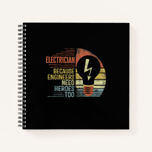 Cuaderno Electricistas De Hombres Porque Los Ingenieros Tam