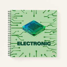 Cuaderno Electronic Chip Green