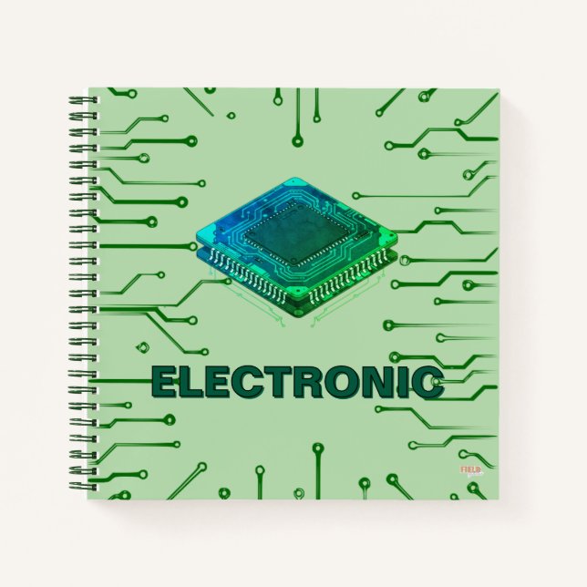 Cuaderno Electronic Chip Green (Anverso)