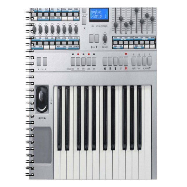 Cuaderno Electronic Keyboard (Frente)