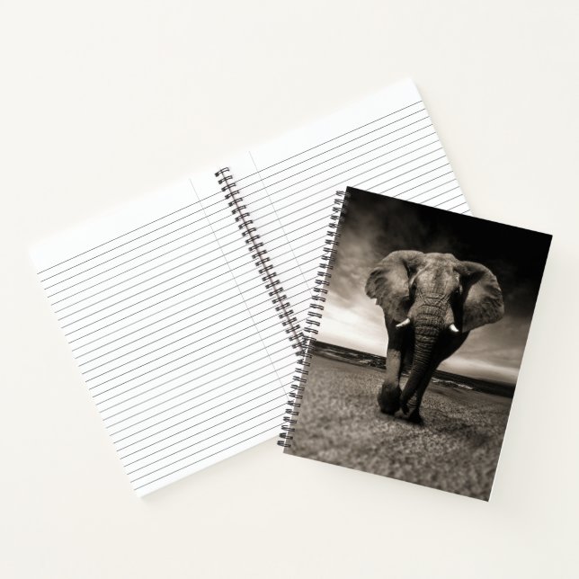 Cuaderno Elefante a la carrera (Interior)