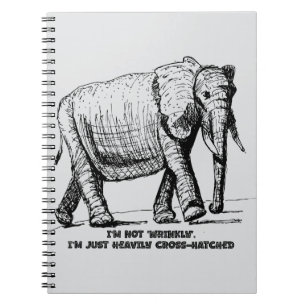Cuaderno Elefante con Trama Cruzada Pesada
