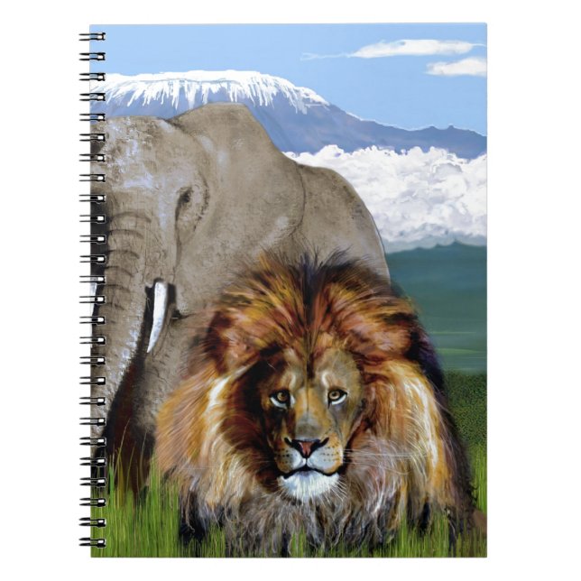 CUADERNO ELEFANTE DEL LEÓN (Frente)