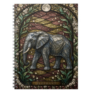 Cuaderno Elefante Dry Plains Illumina Vidrio Emplomado