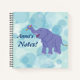 Cuaderno Elefante feliz