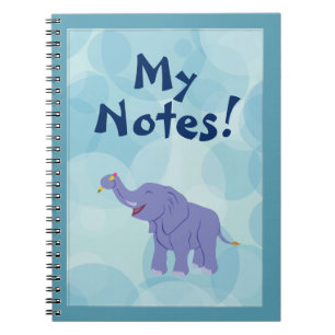 Cuaderno Elefante feliz