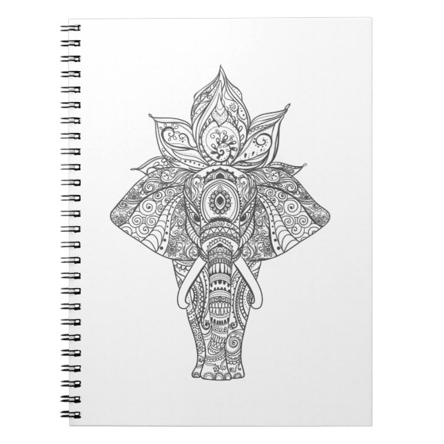 Cuaderno Elefante inspirado (Frente)