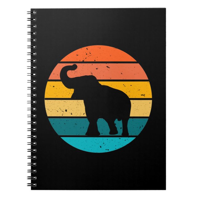 Cuaderno Elefante retro (Frente)