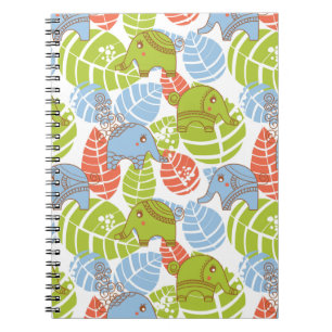 Cuaderno Elefantes coloridos de la selva